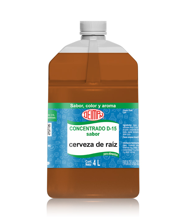 c. cerveza de raíz d-15
