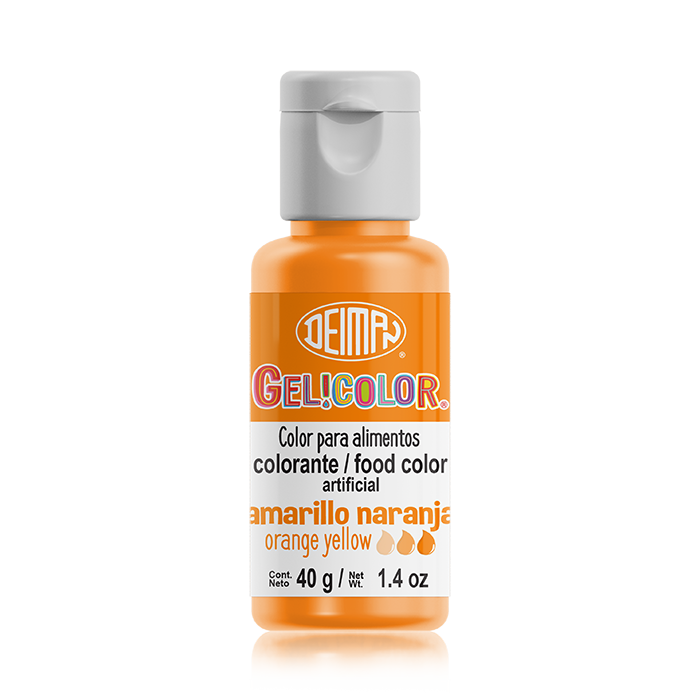 amarillo naranja gelicolor