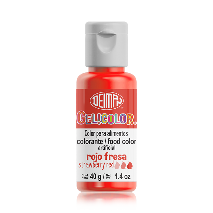 rojo fresa gelicolor