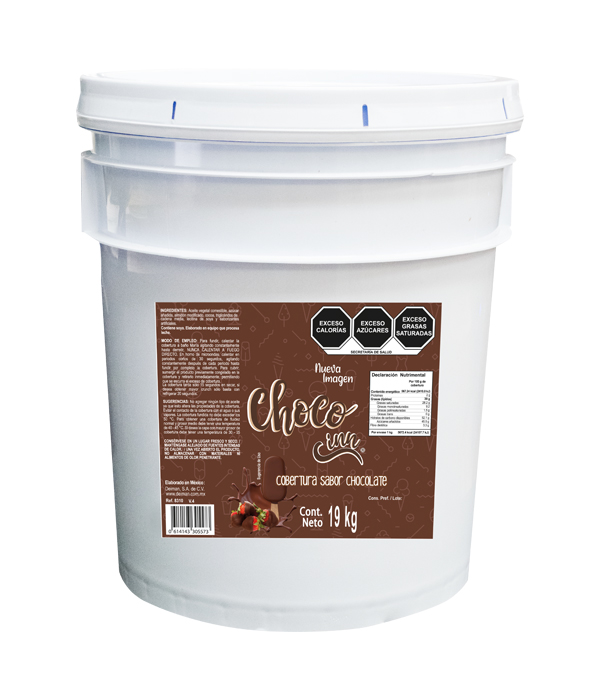 cobertura sabor chocolate choco inn