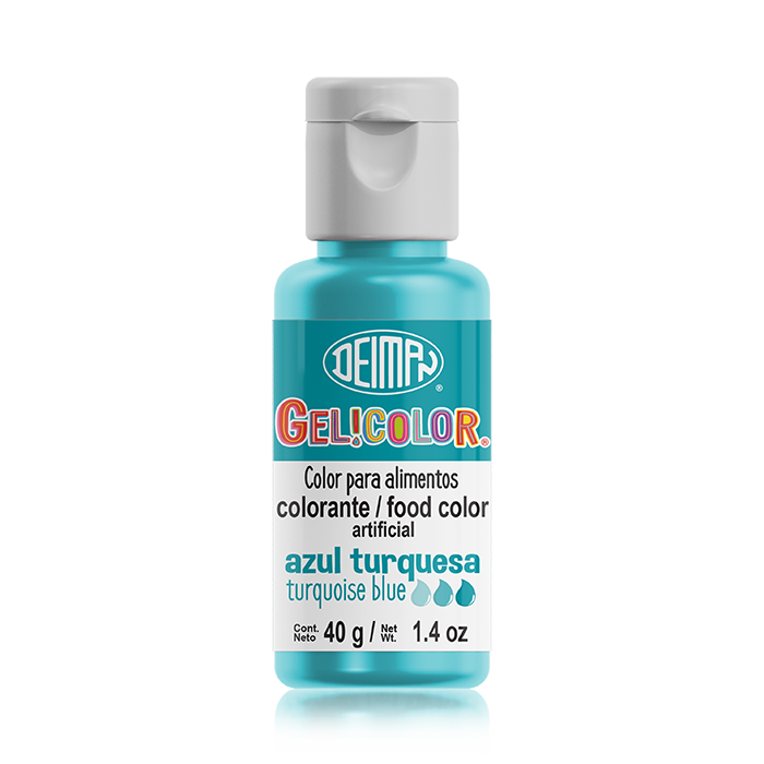 azul turquesa gelicolor