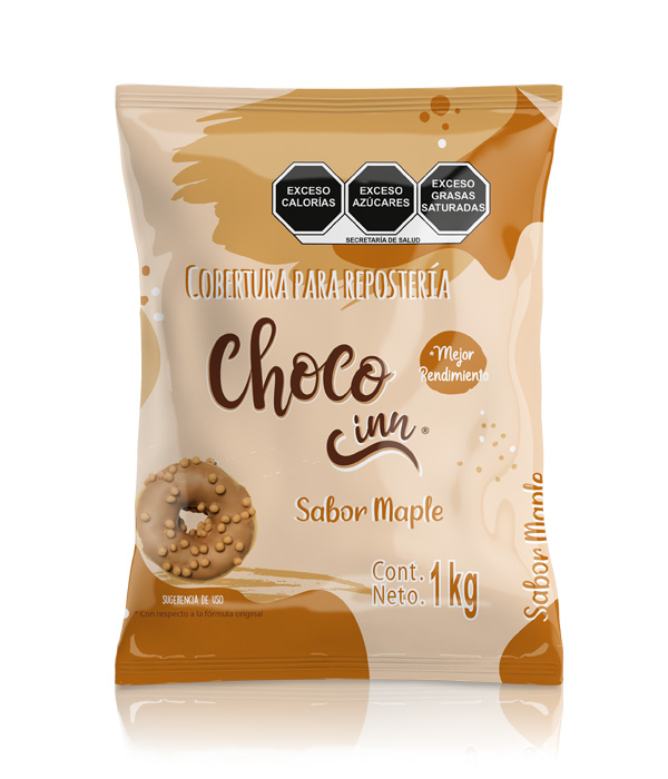 cobertura para panificación sabor maple choco inn