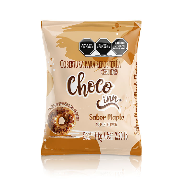 cobertura para panificación sabor maple choco inn