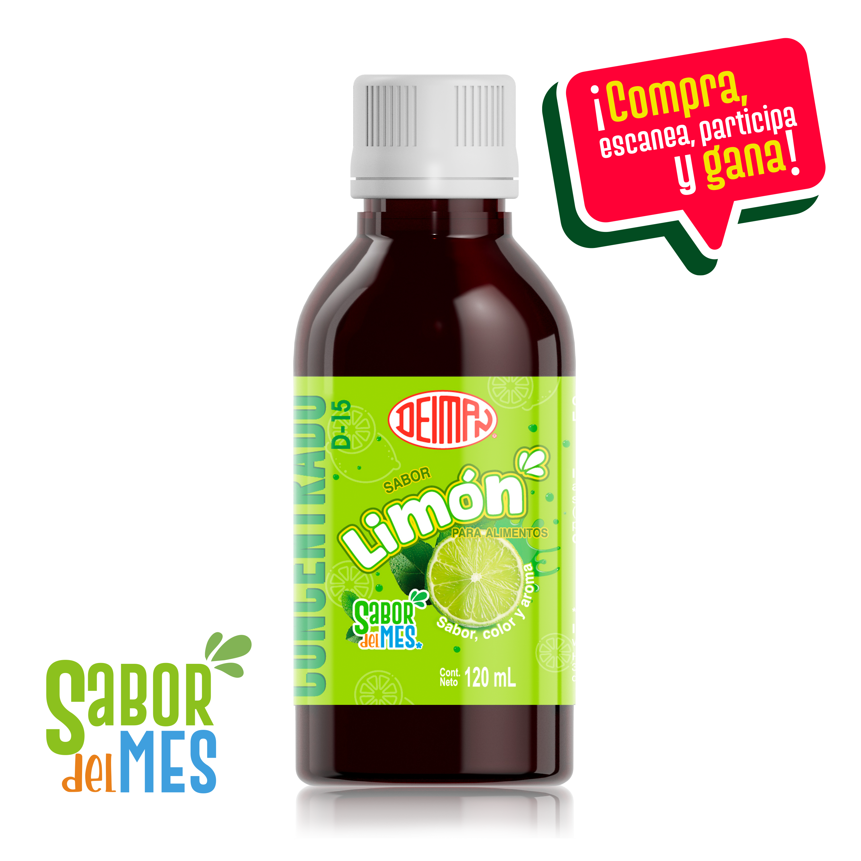 c. limón d-15 sabor del mes