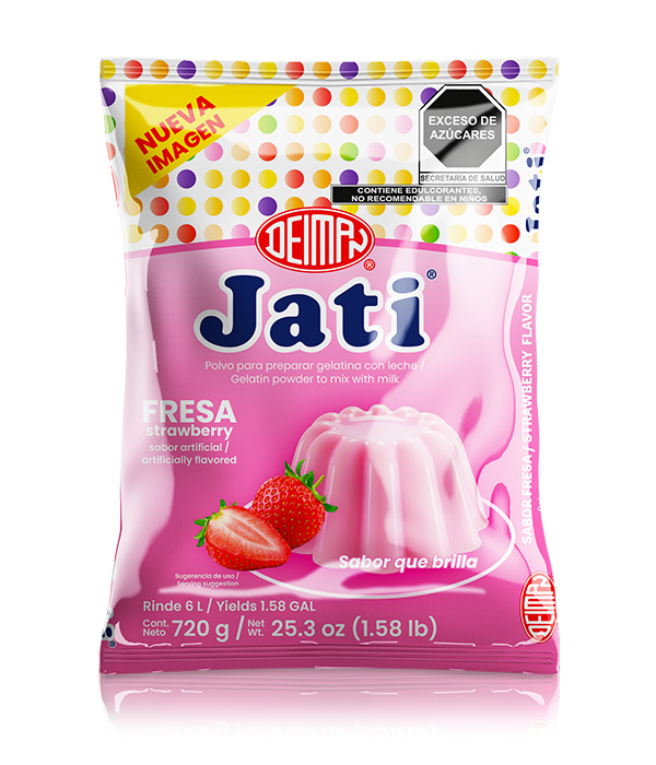 gel. jati leche fresa