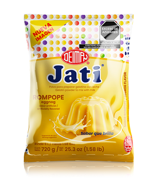 gel. jati leche rompope