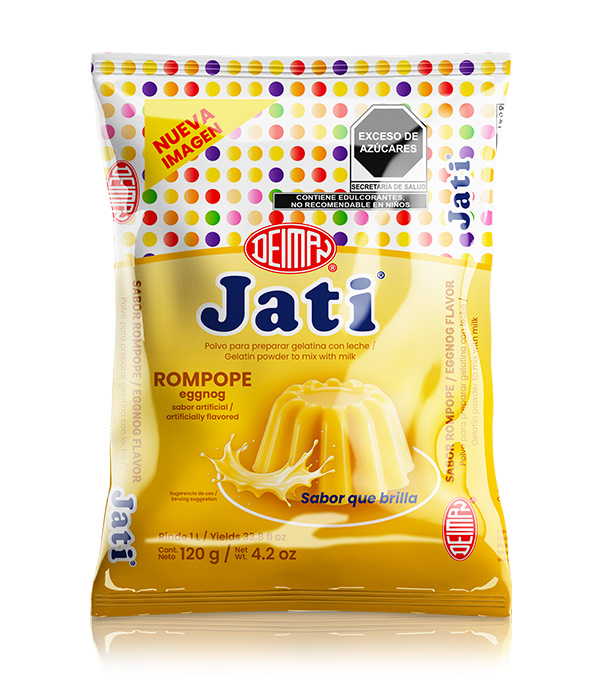 gel. jati leche rompope