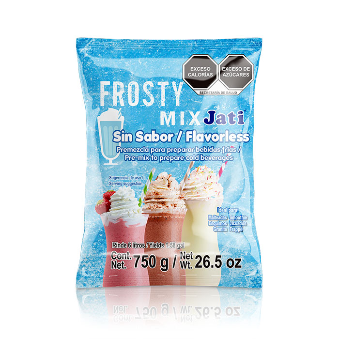 malteada / frosty mix jati sin sabor