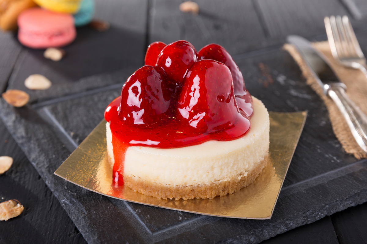 Cheesecake explosivo