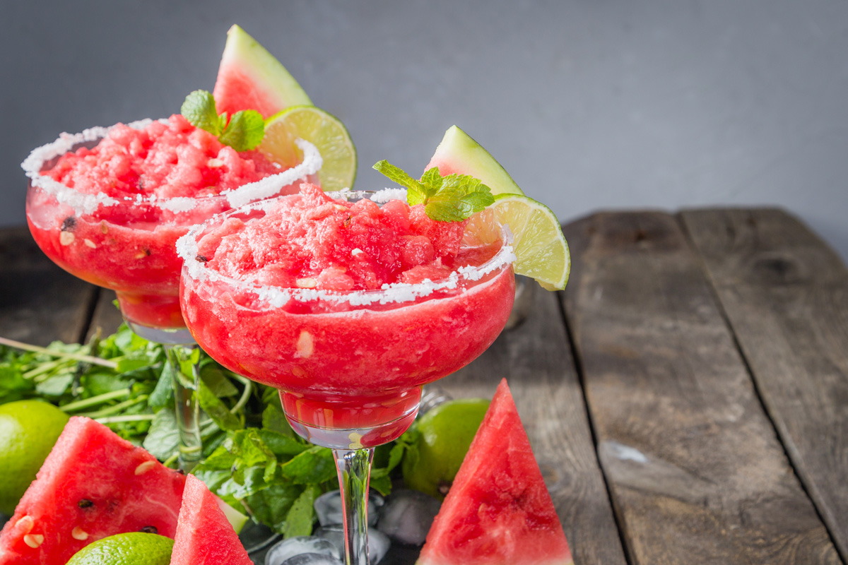 Margarita Congelada de Sandía